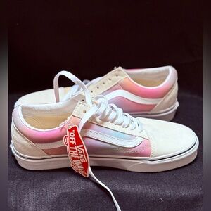Vans | NWT "Old Skool" Flat Skate Sneakers - Women's 9.5 Men's 8, "Aura Shift"